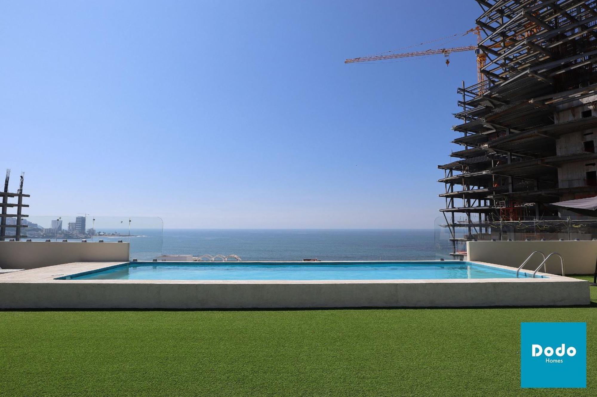 Torre Con Roof Garden Y Piscina Con Vista Al Mar Apartamento *